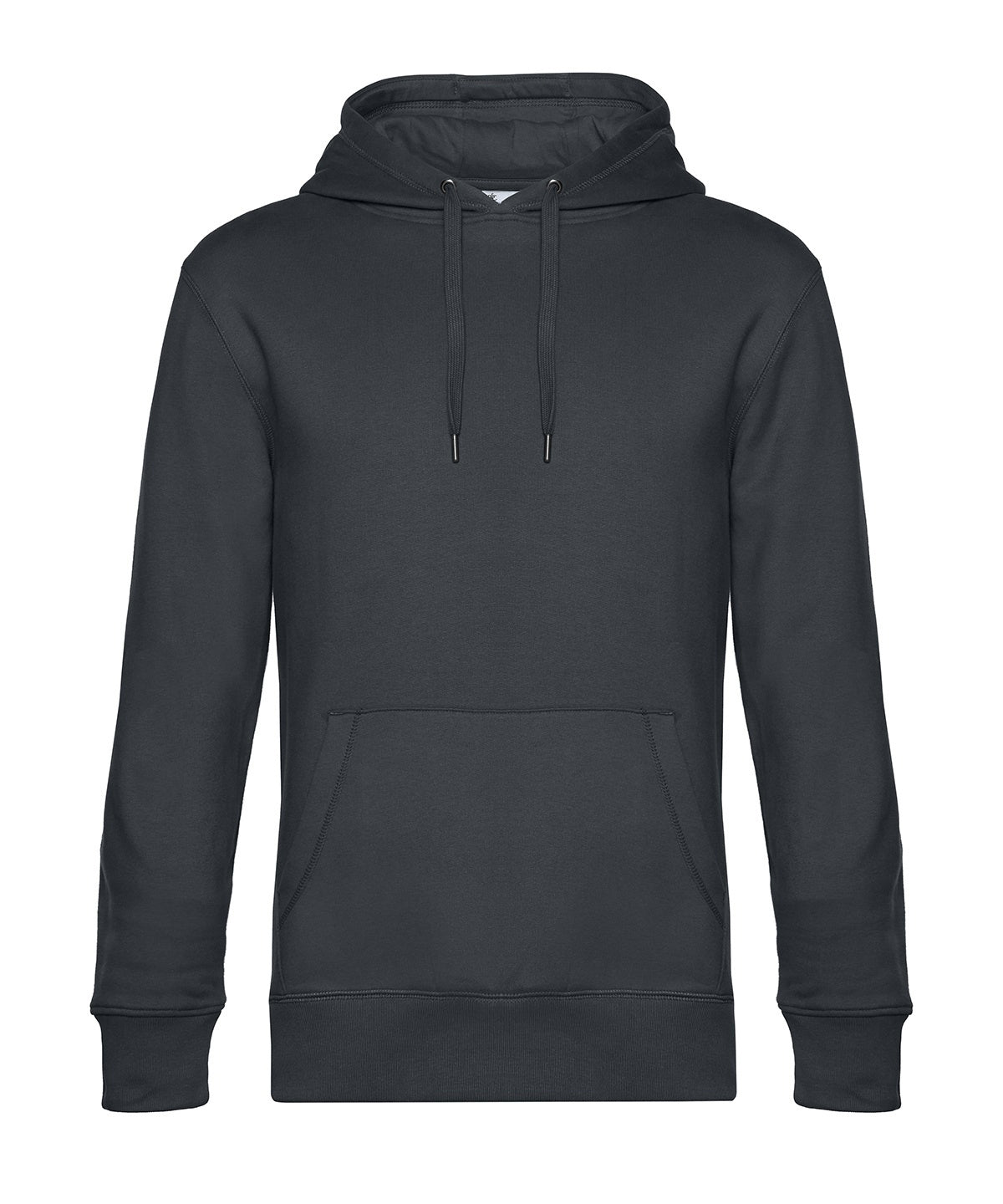 B&C Collection B&C KING Hooded in Asphalt, front view