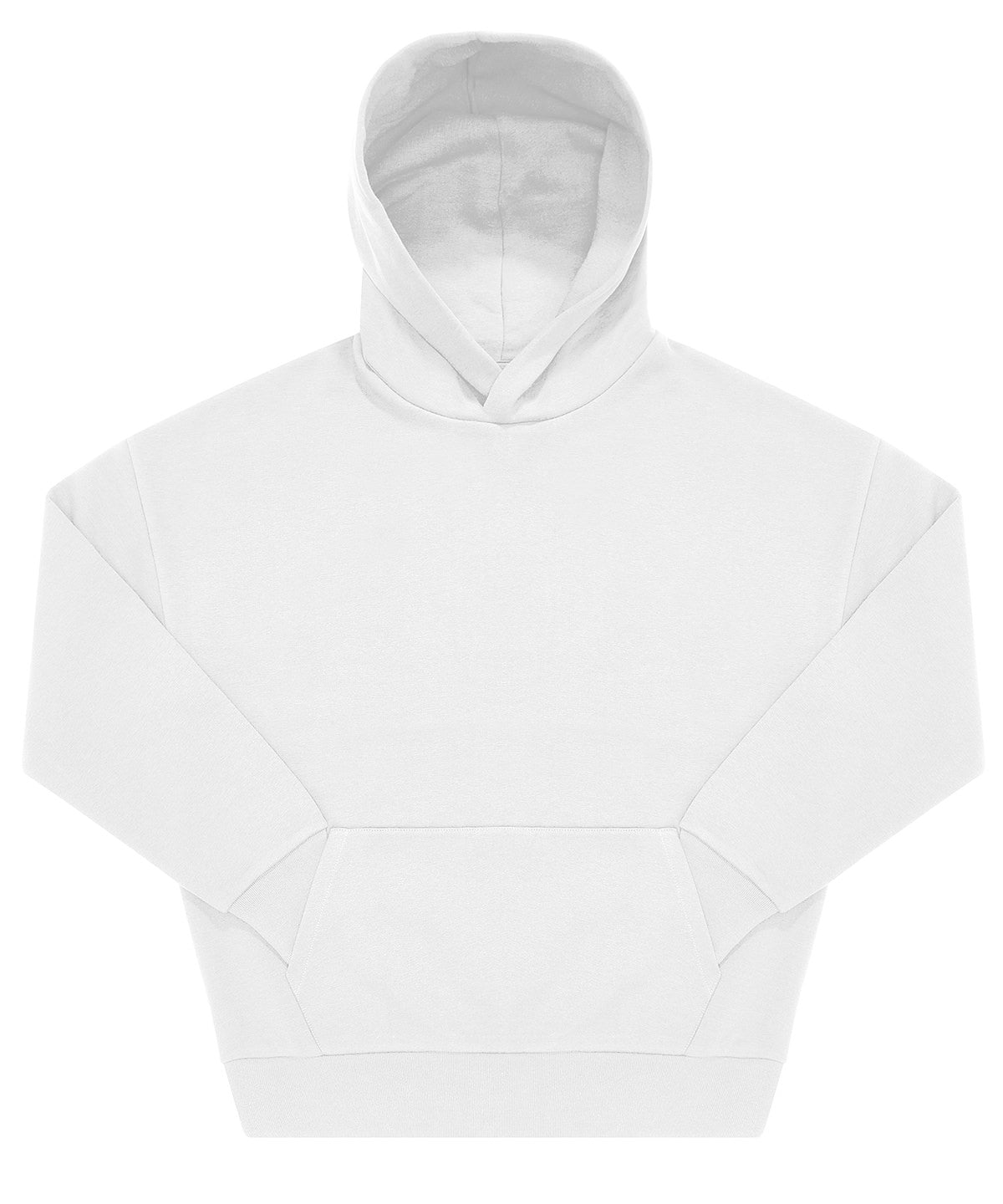 B&C Collection B&C Influence hoodie in White, front view