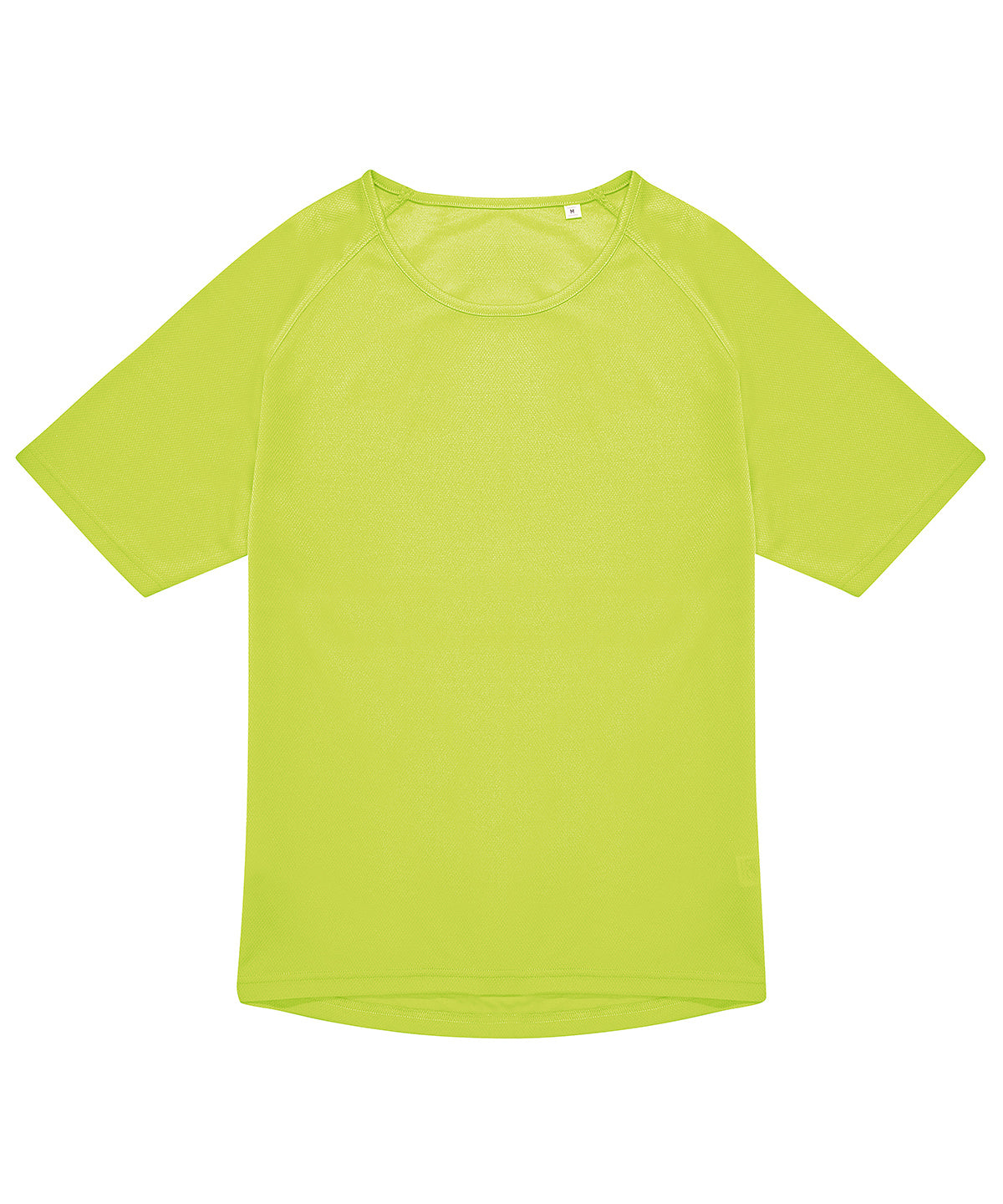 B&C Collection B&C #Active T in Ultra Yellow, front view