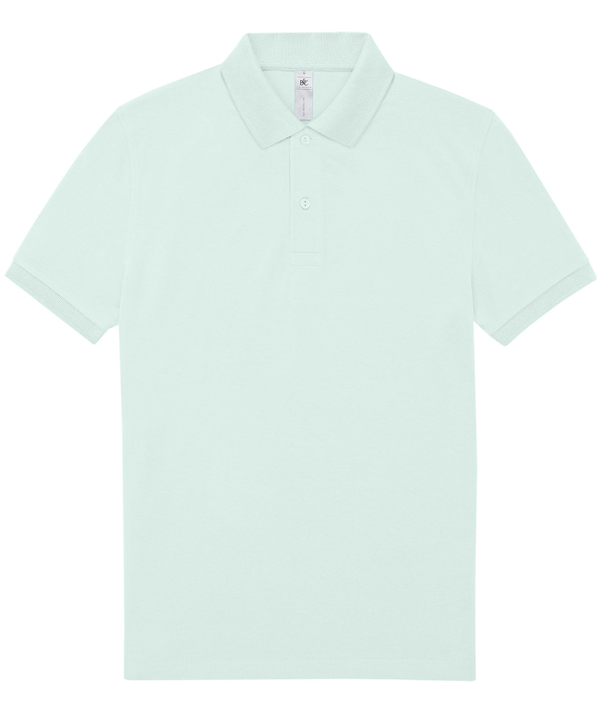 B&C Collection B&C My Polo 180 in Blush Mint, front view