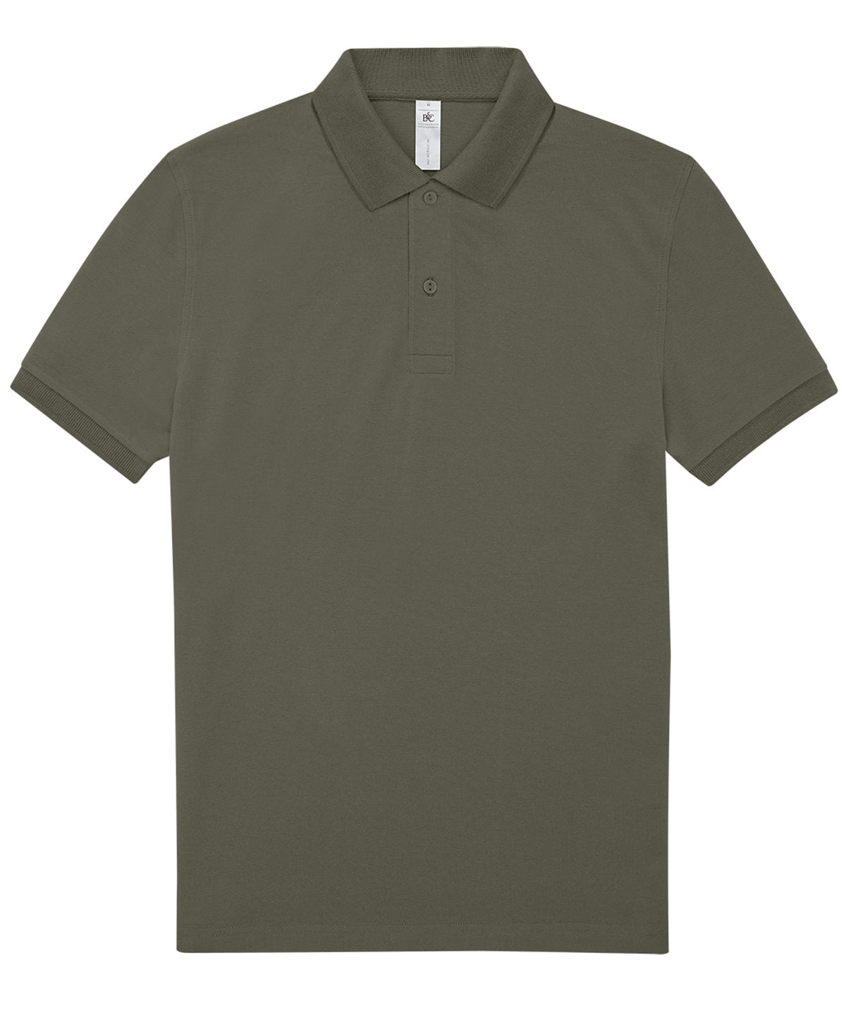 B&C Collection B&C My Polo 180 in Camo Green, front view