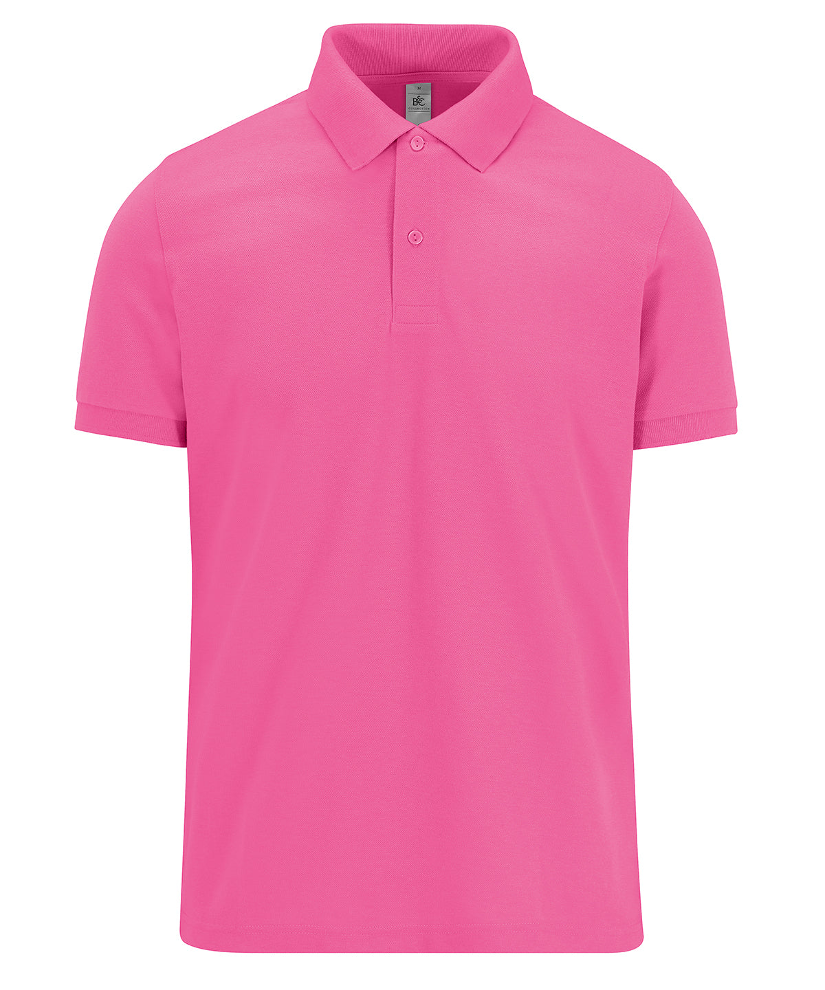 B&C Collection B&C My Polo 180 in Lotus Pink, front view