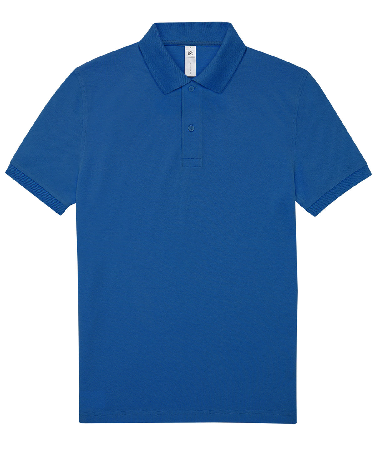 B&C Collection B&C My Polo 180 in Royal Blue, front view