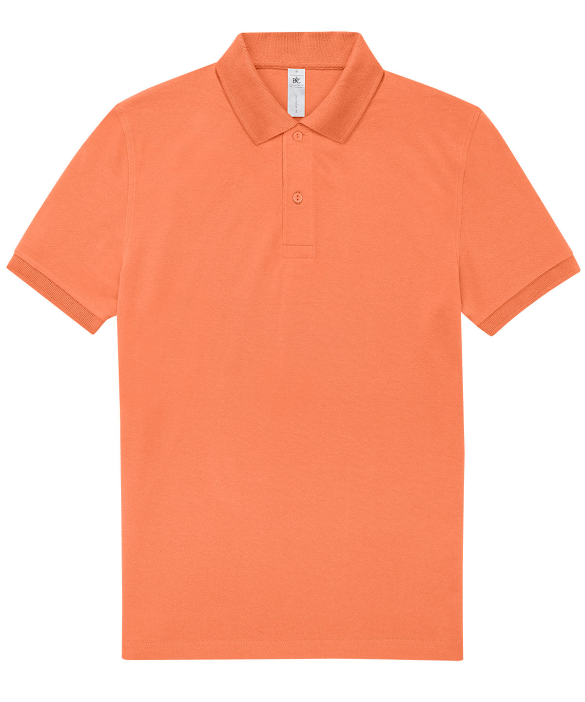 B&C Collection B&C My Polo 210 in Amalfi Coral, front view
