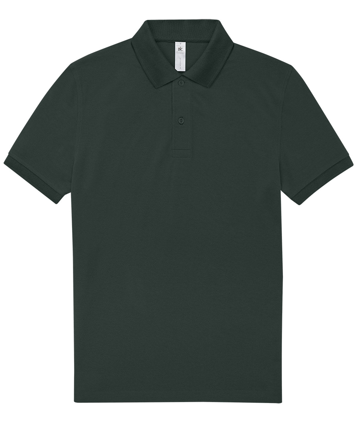B&C Collection B&C My Polo 210 in Dark Forest, front view