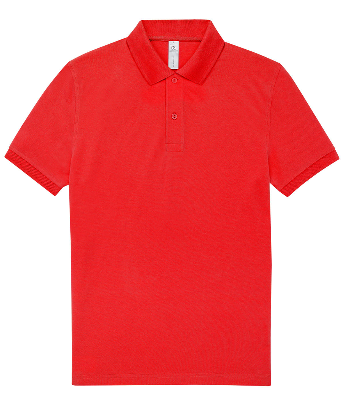 B&C Collection B&C My Polo 210 in Red, front view