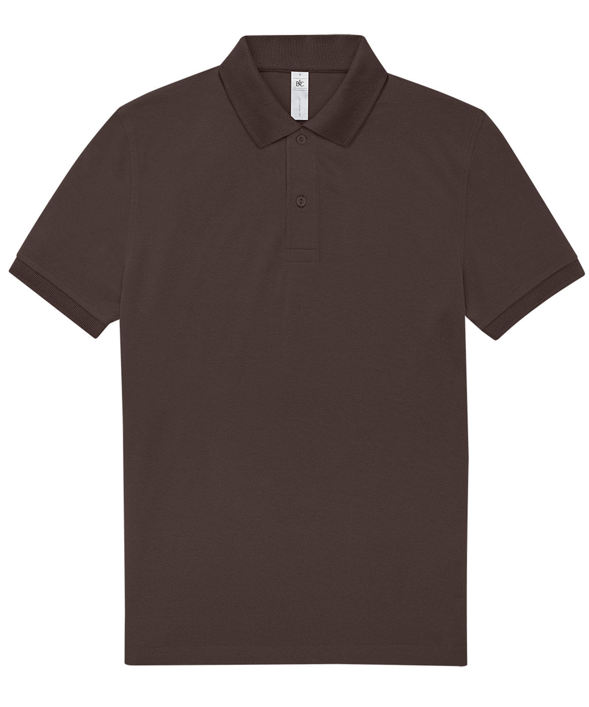 B&C Collection B&C My Polo 210 in Roasted Coffee, front view