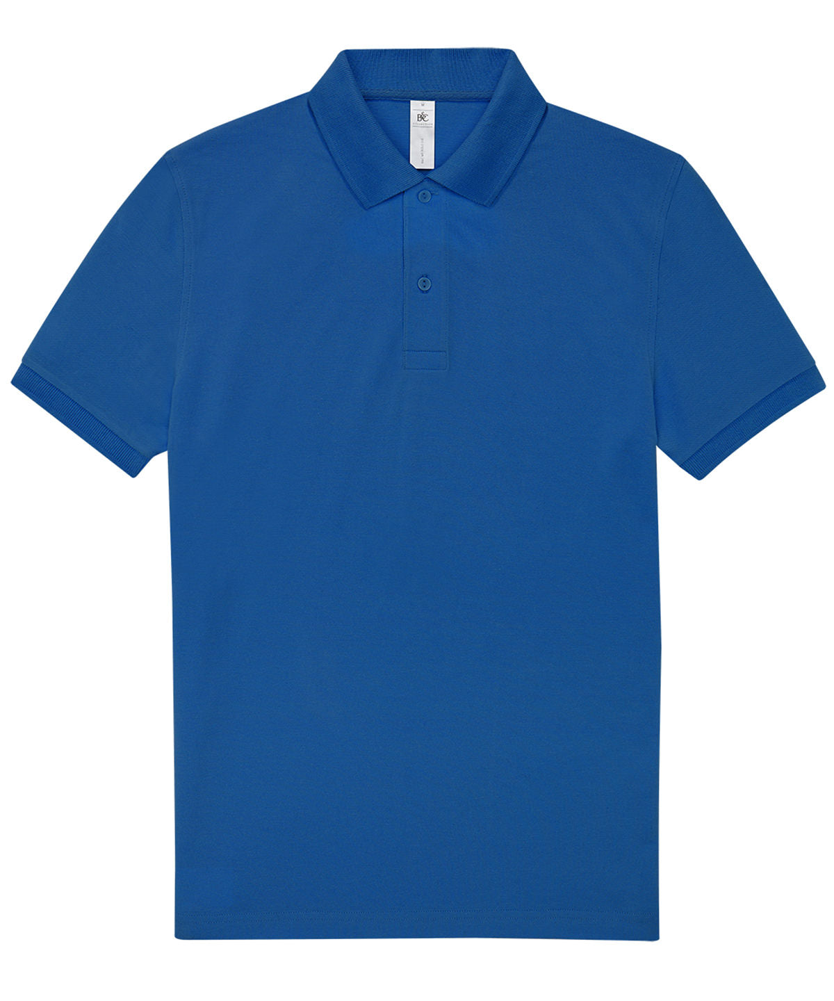 B&C Collection B&C My Polo 210 in Royal Blue, front view