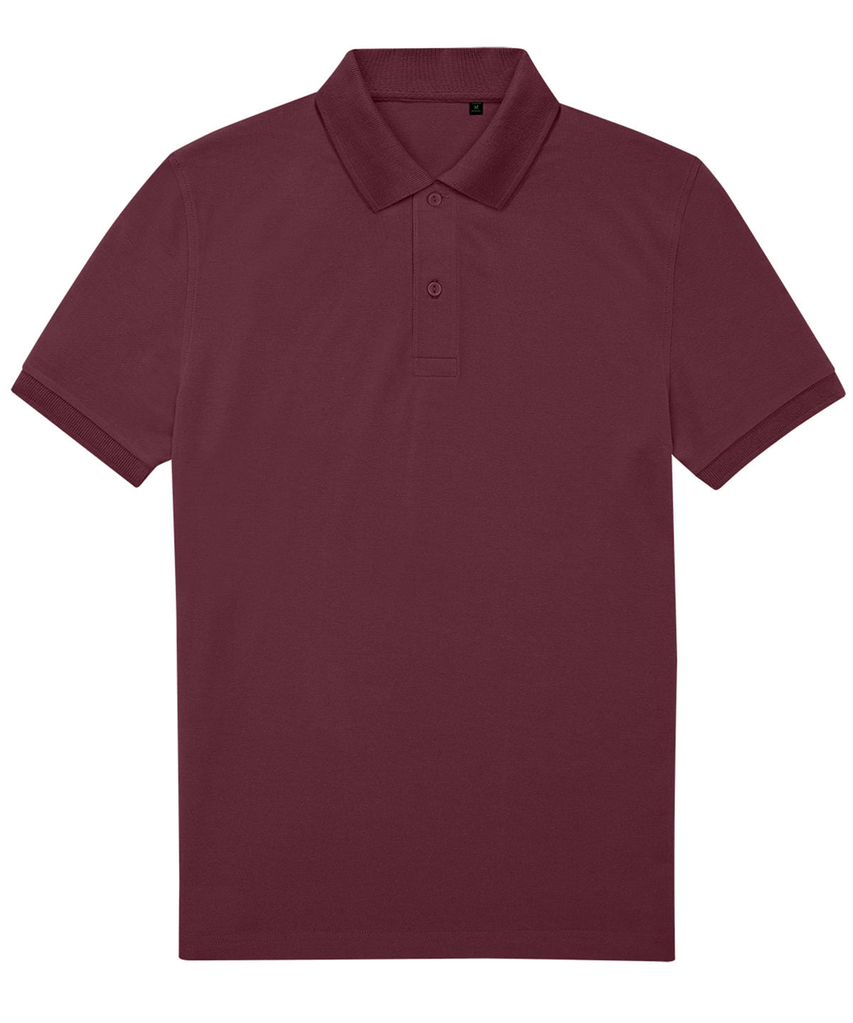 B&C Collection B&C My Eco Polo 65/35 in Burgundy, front view
