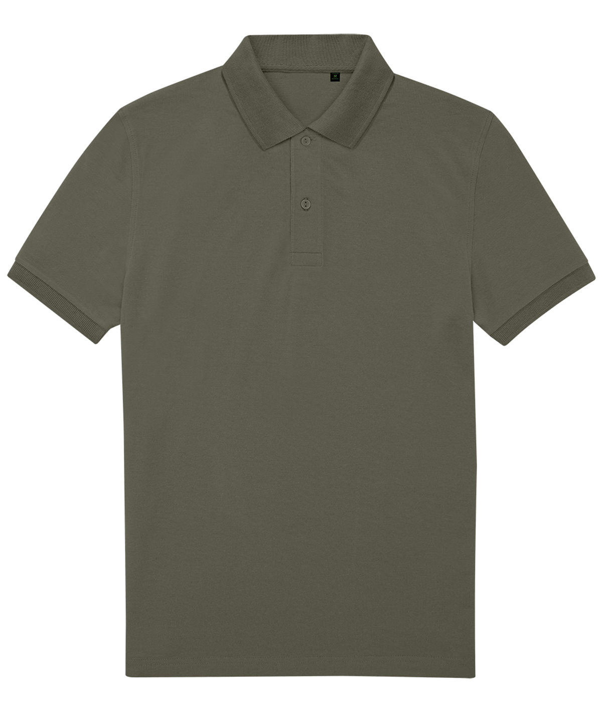 B&C Collection B&C My Eco Polo 65/35 in Camo Green, front view