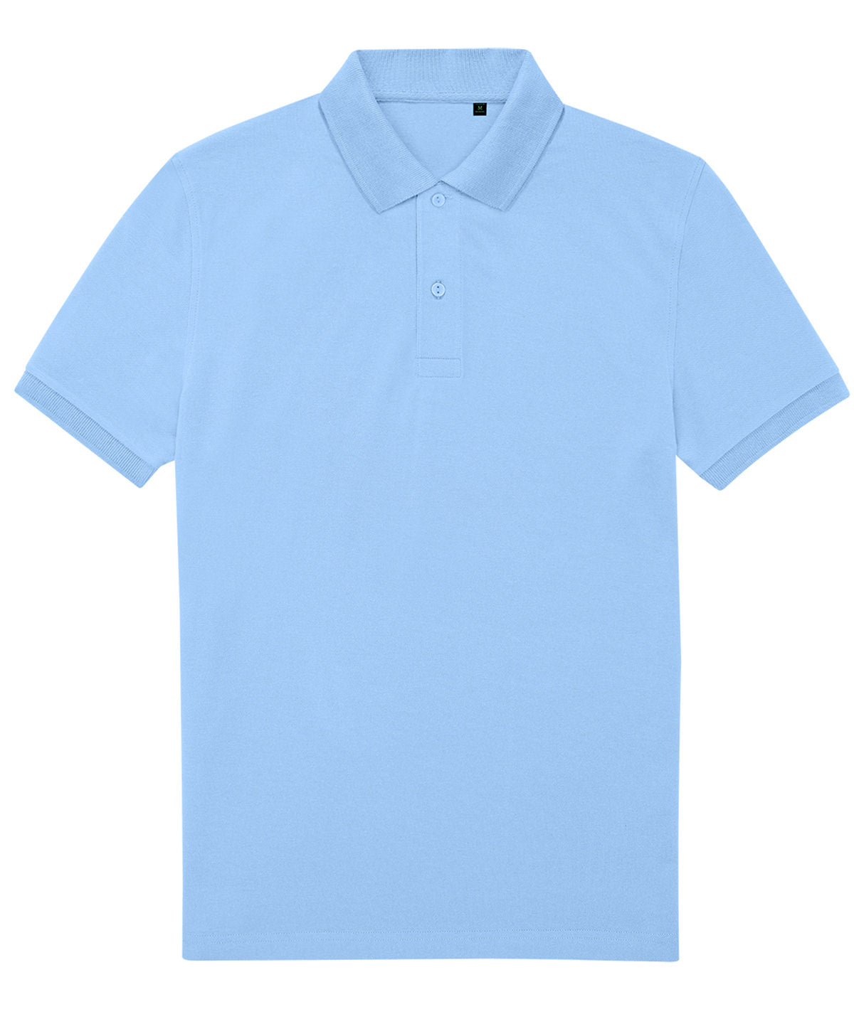 B&C Collection B&C My Eco Polo 65/35 in Lotus Blue, front view