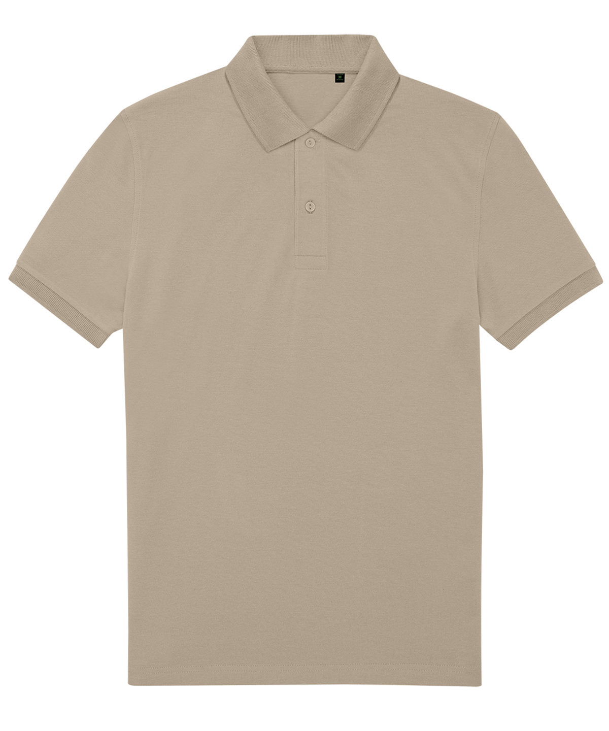 B&C Collection B&C My Eco Polo 65/35 in Mastic, front view