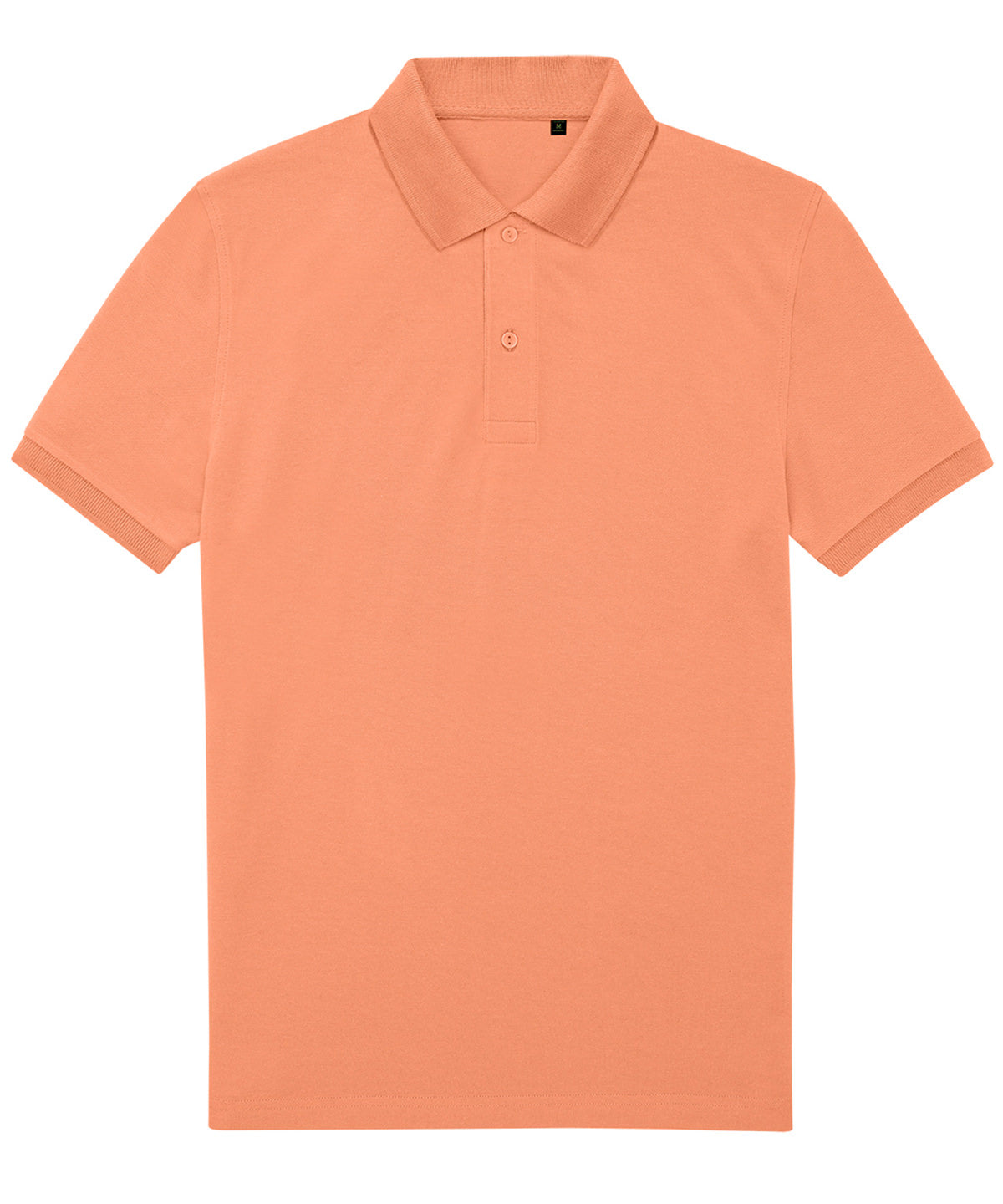 B&C Collection B&C My Eco Polo 65/35 in Melon Orange, front view