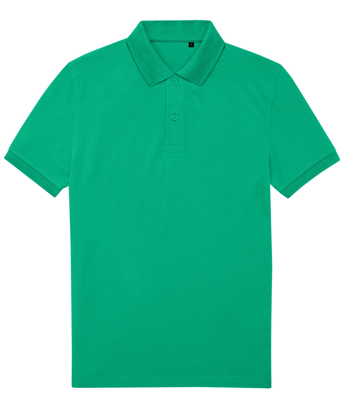 B&C Collection B&C My Eco Polo 65/35 in Pop Green, front view