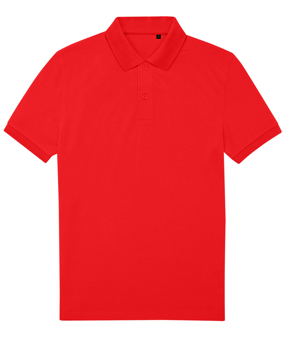 B&C Collection B&C My Eco Polo 65/35 in Pop Tomato, front view