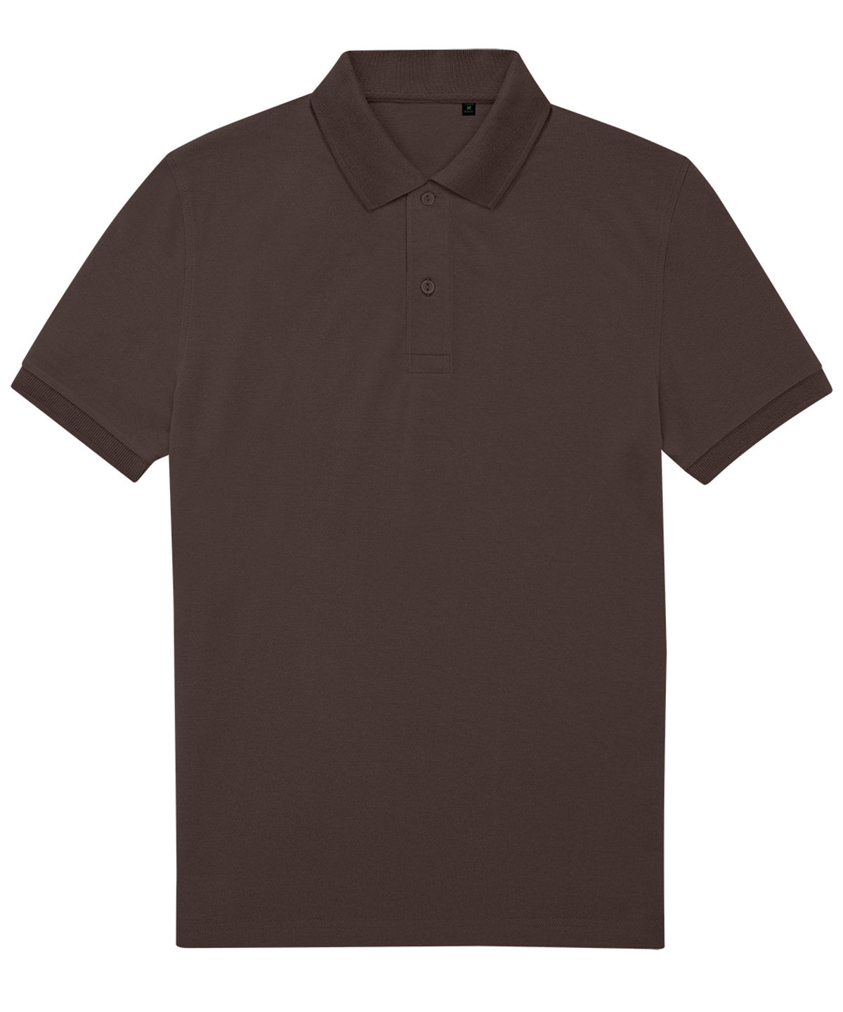 B&C Collection B&C My Eco Polo 65/35 in Roasted Coffee, front view