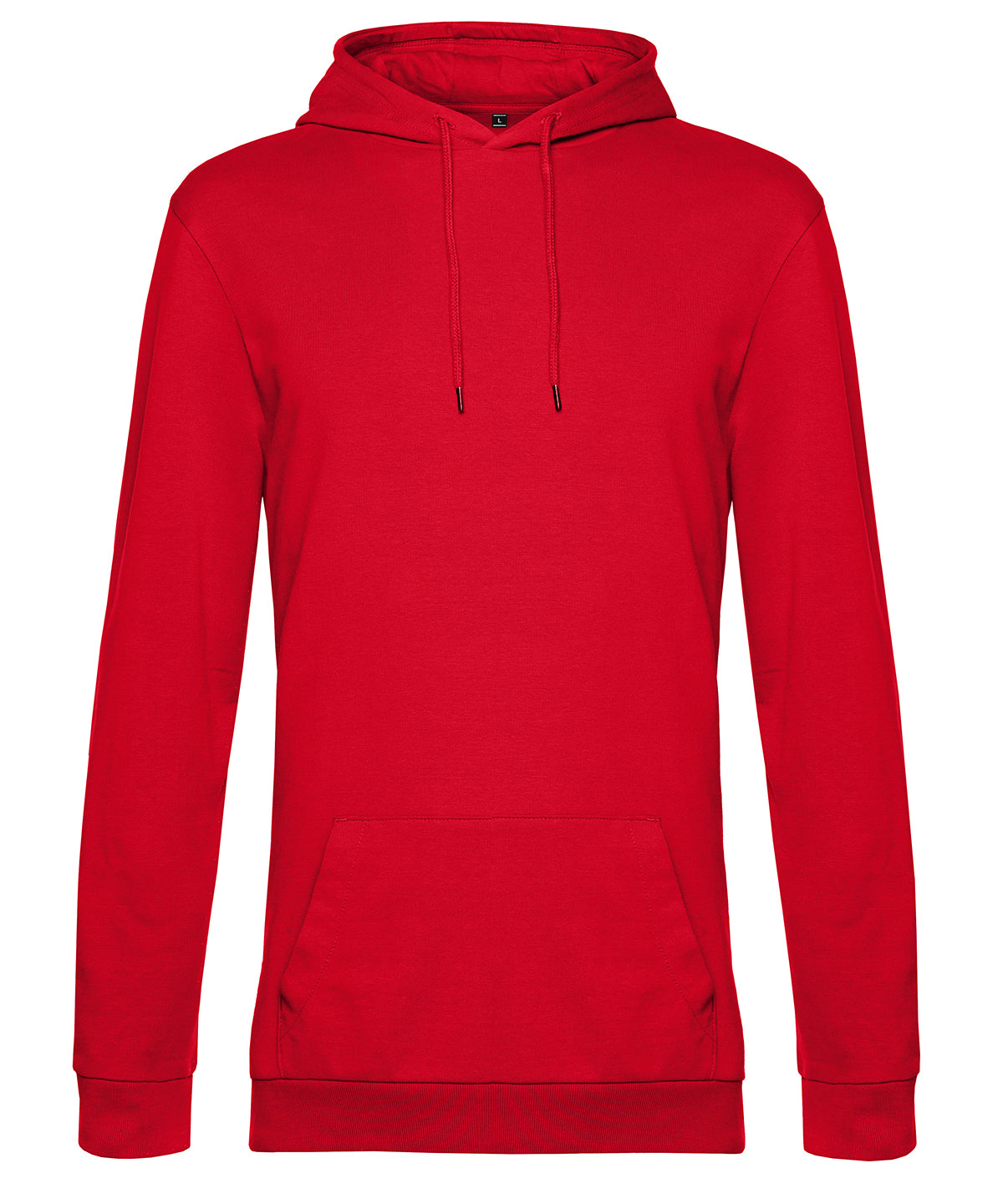 B&C Collection B&C #Hoodie in Red, front view