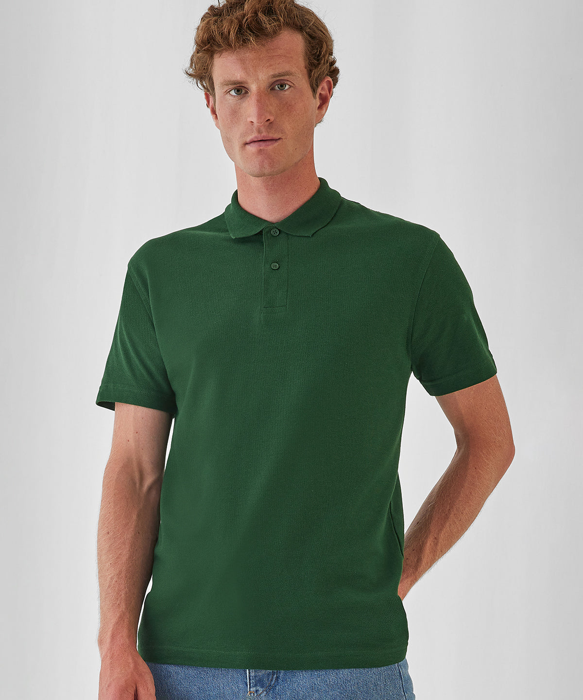 B&C Collection B&C ID.001 polo, lifestyle photo