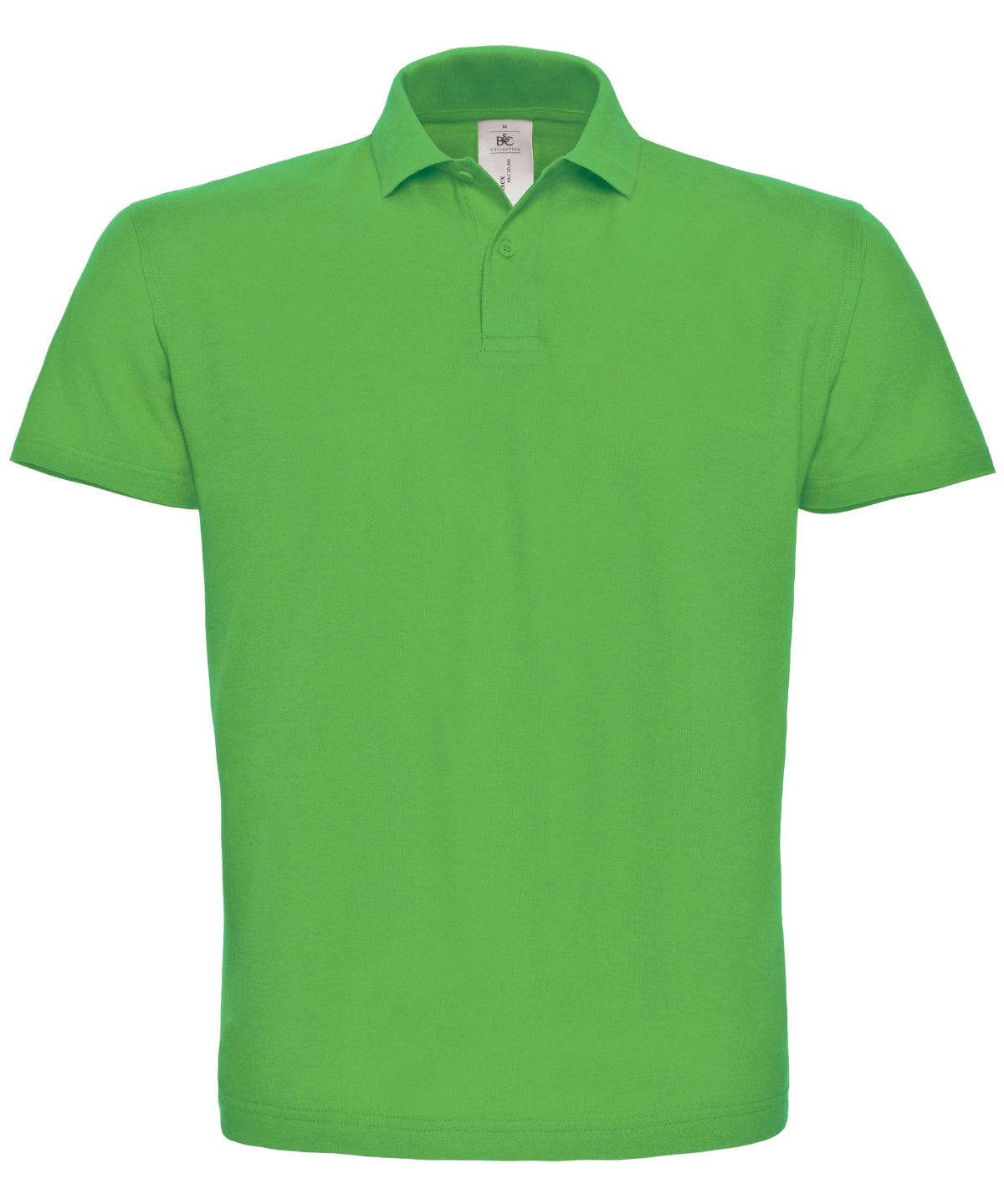 B&C Collection B&C ID.001 polo in Real Green, front view