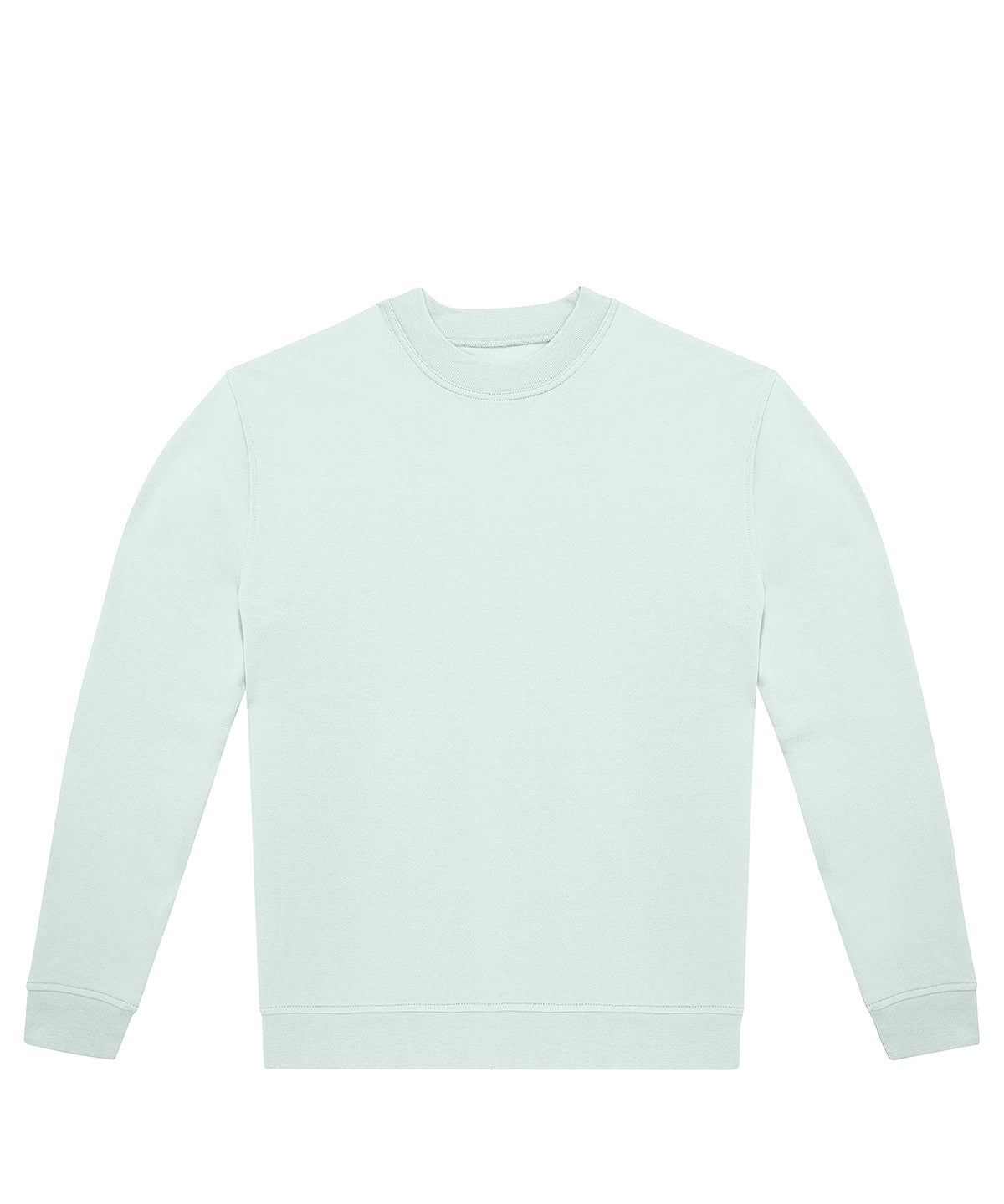 B&C Collection B&C ID.332 crew in Blush Mint, front view