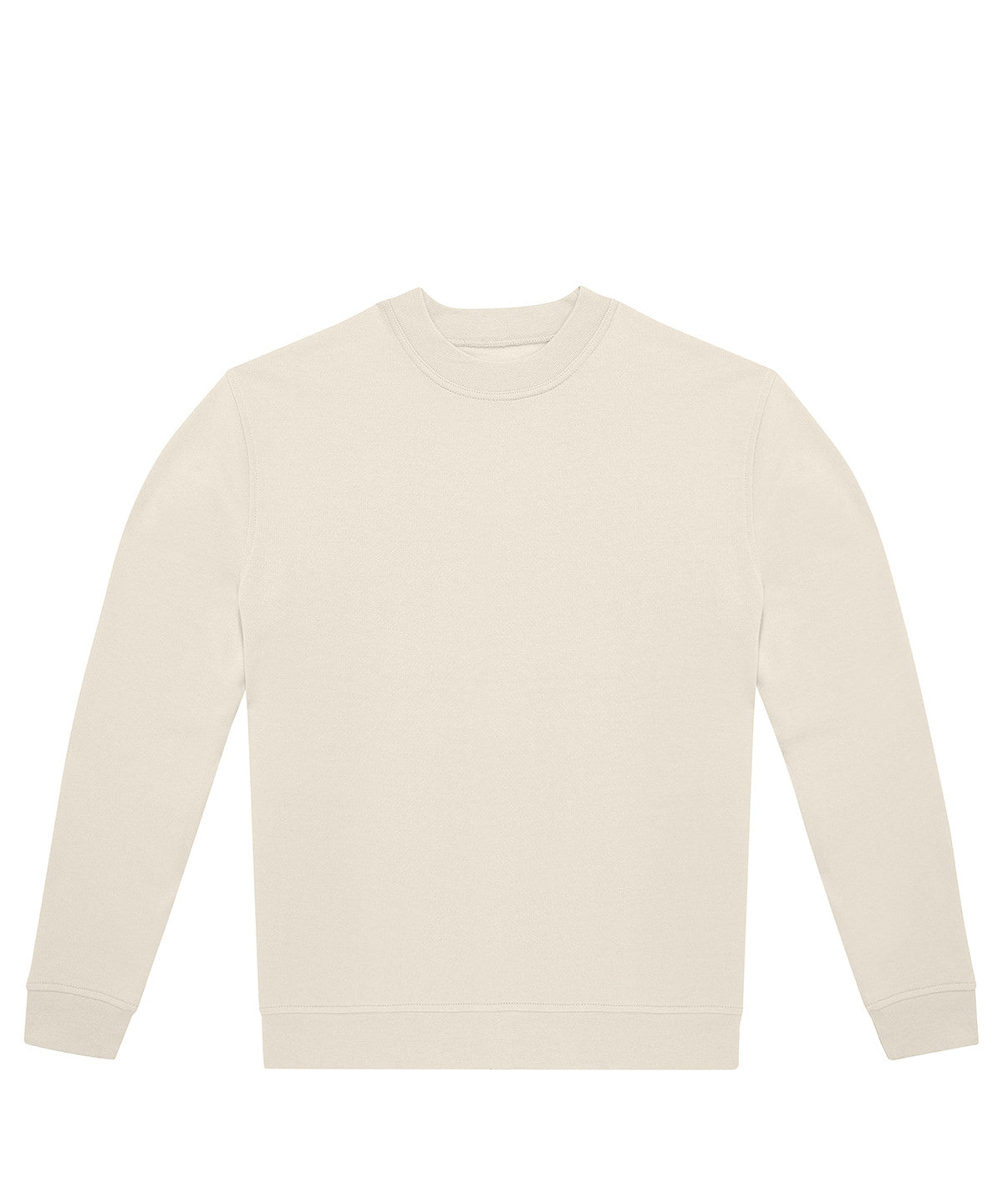 B&C Collection B&C ID.332 crew in Off White, front view