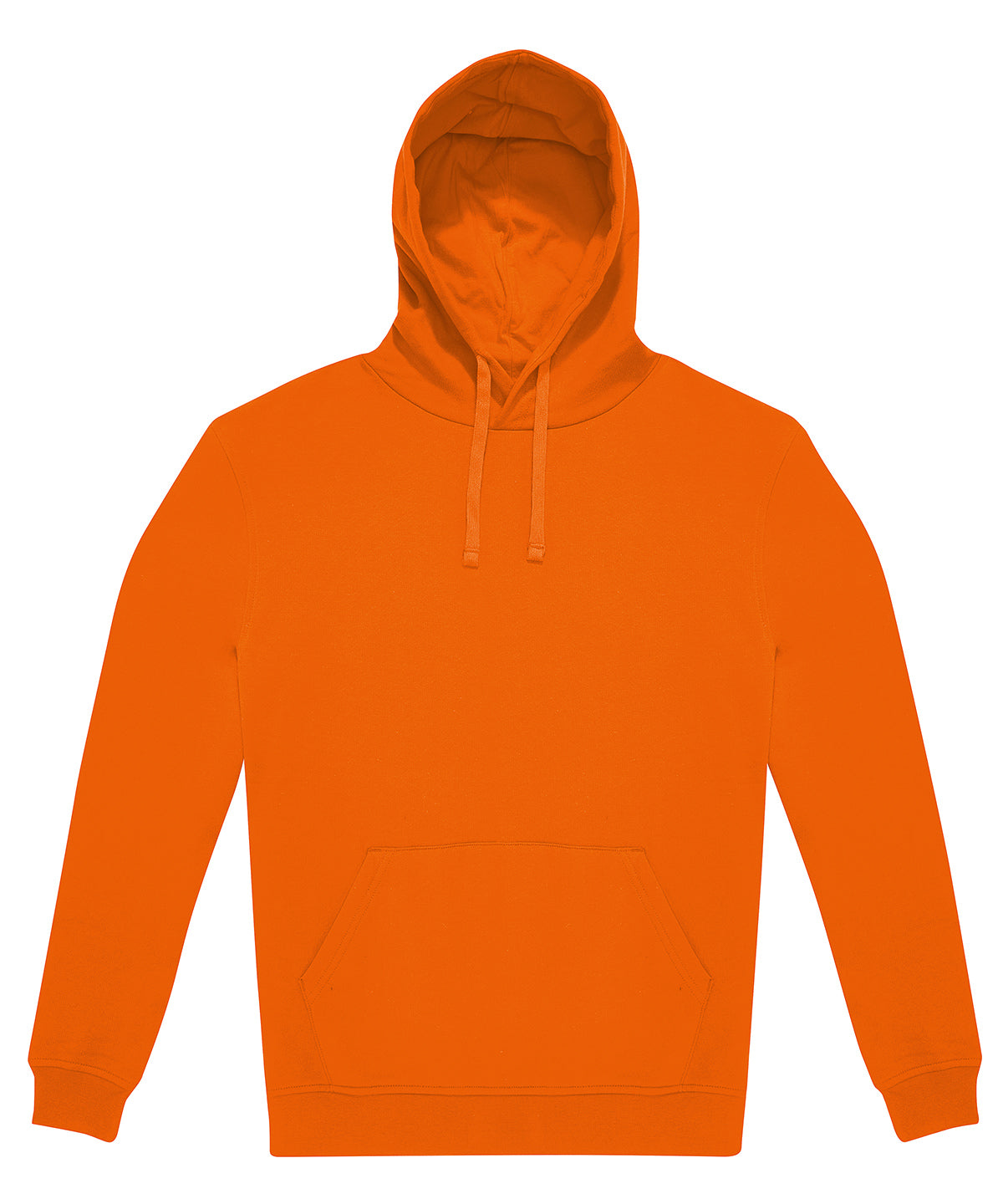 B&C Collection B&C ID.333 hoodie in Orange, front view