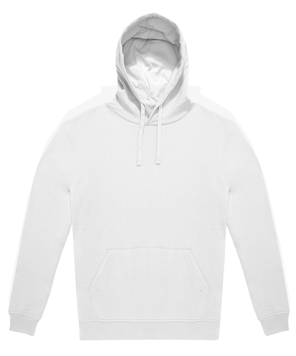 B&C Collection B&C ID.333 hoodie in White, front view