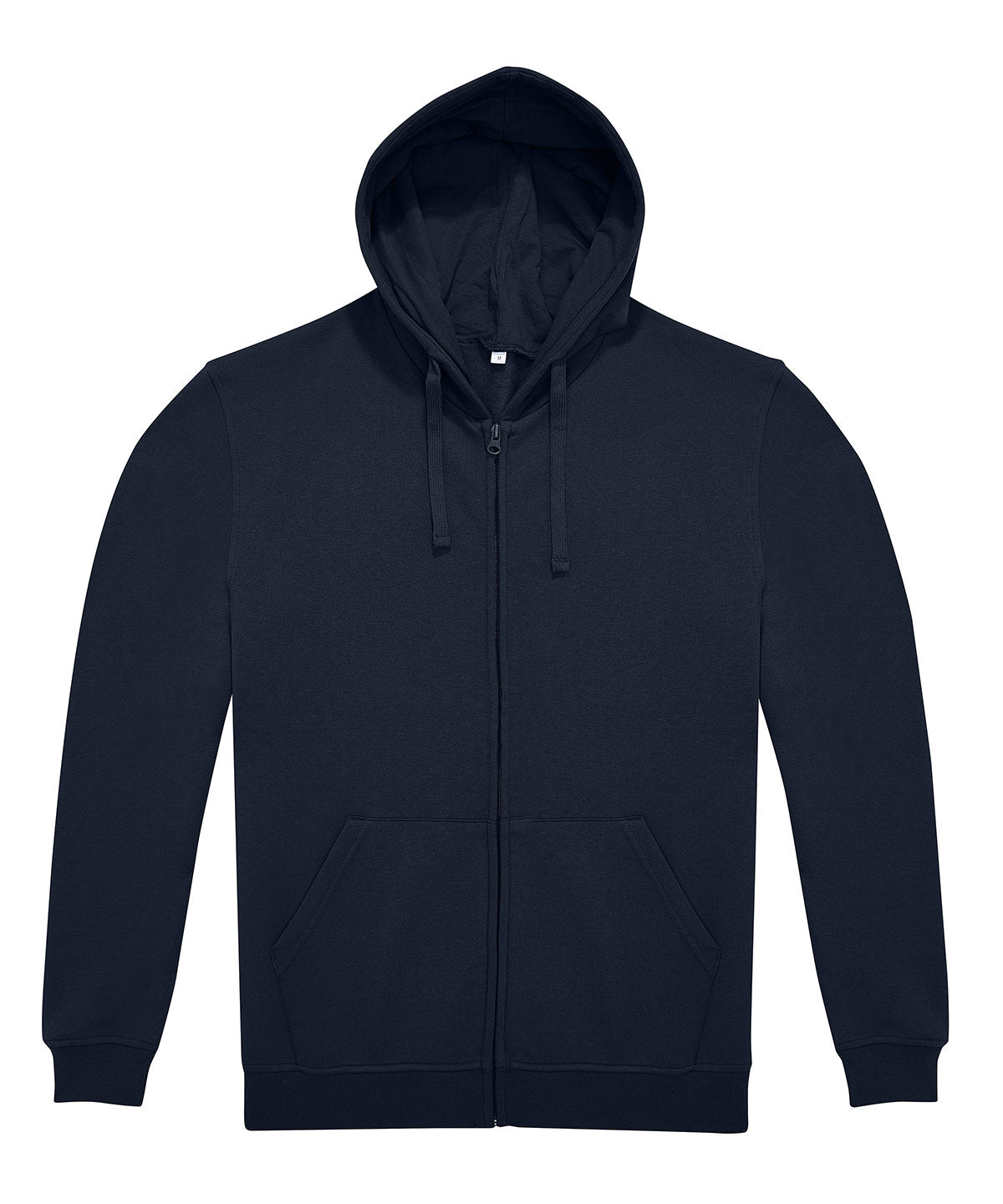 B&C Collection B&C ID.224 zip hoodie in Navy, front view