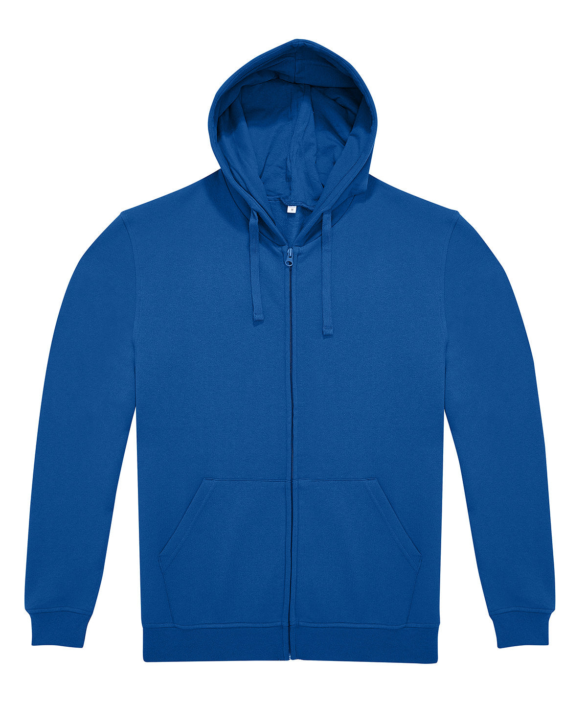 B&C Collection B&C ID.224 zip hoodie in Royal Blue, front view
