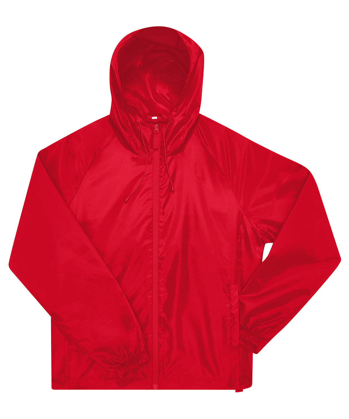 B&C Collection B&C #Reset windbreaker in Red, front view