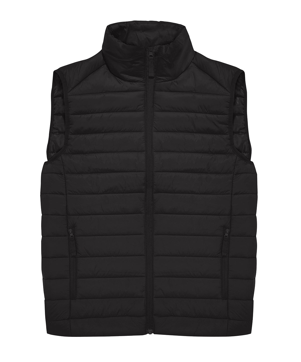 B&C Collection B&C Reset bodywarmer in Black, front view
