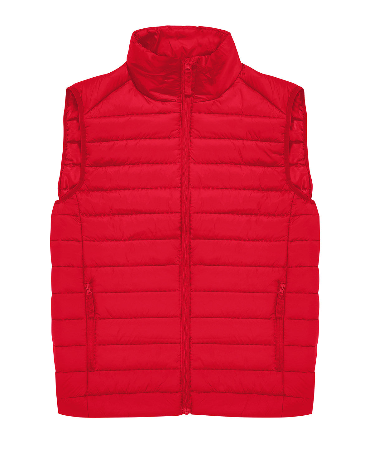 B&C Collection B&C Reset bodywarmer in Red, front view