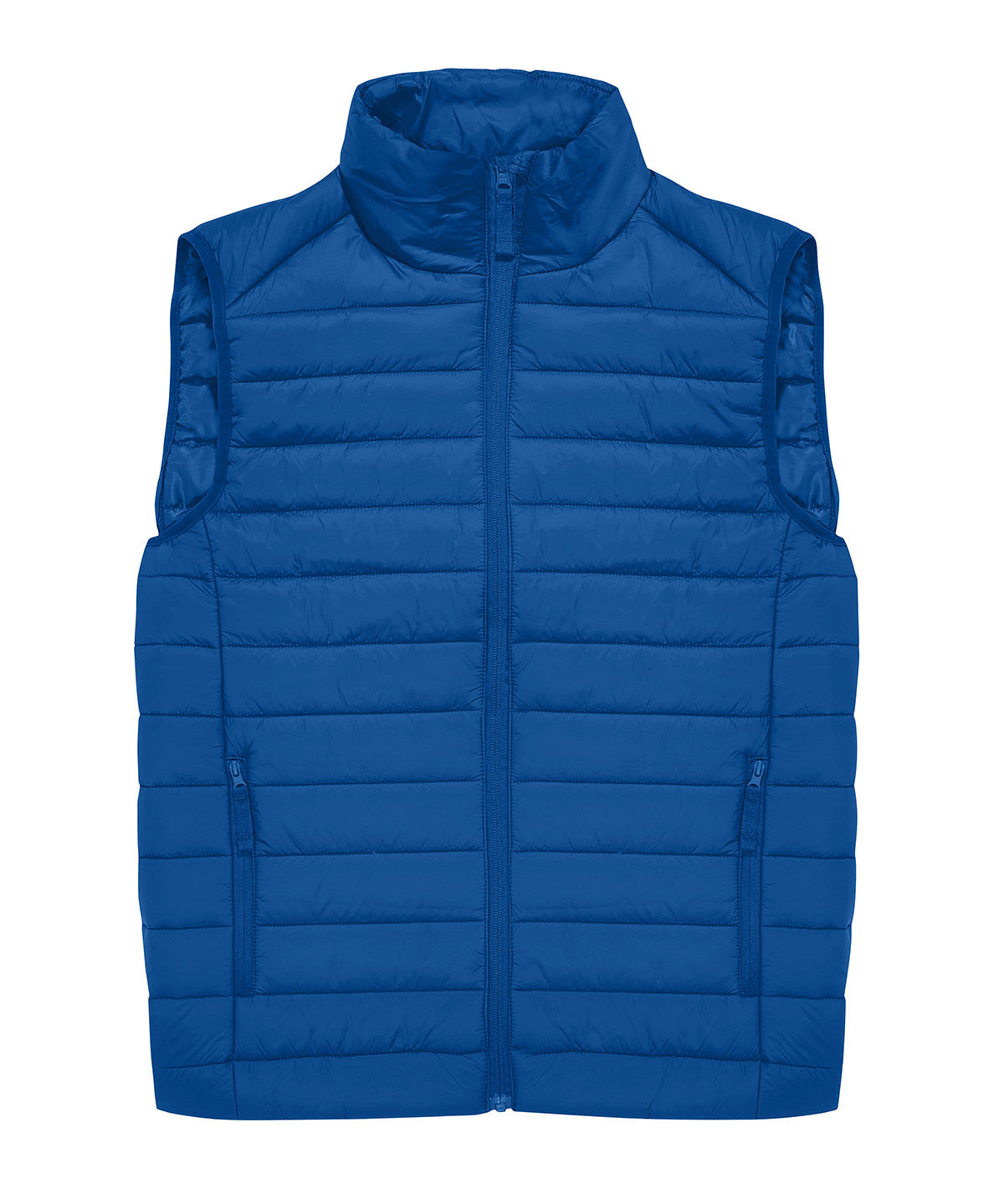 B&C Collection B&C Reset bodywarmer in Royal Blue, front view