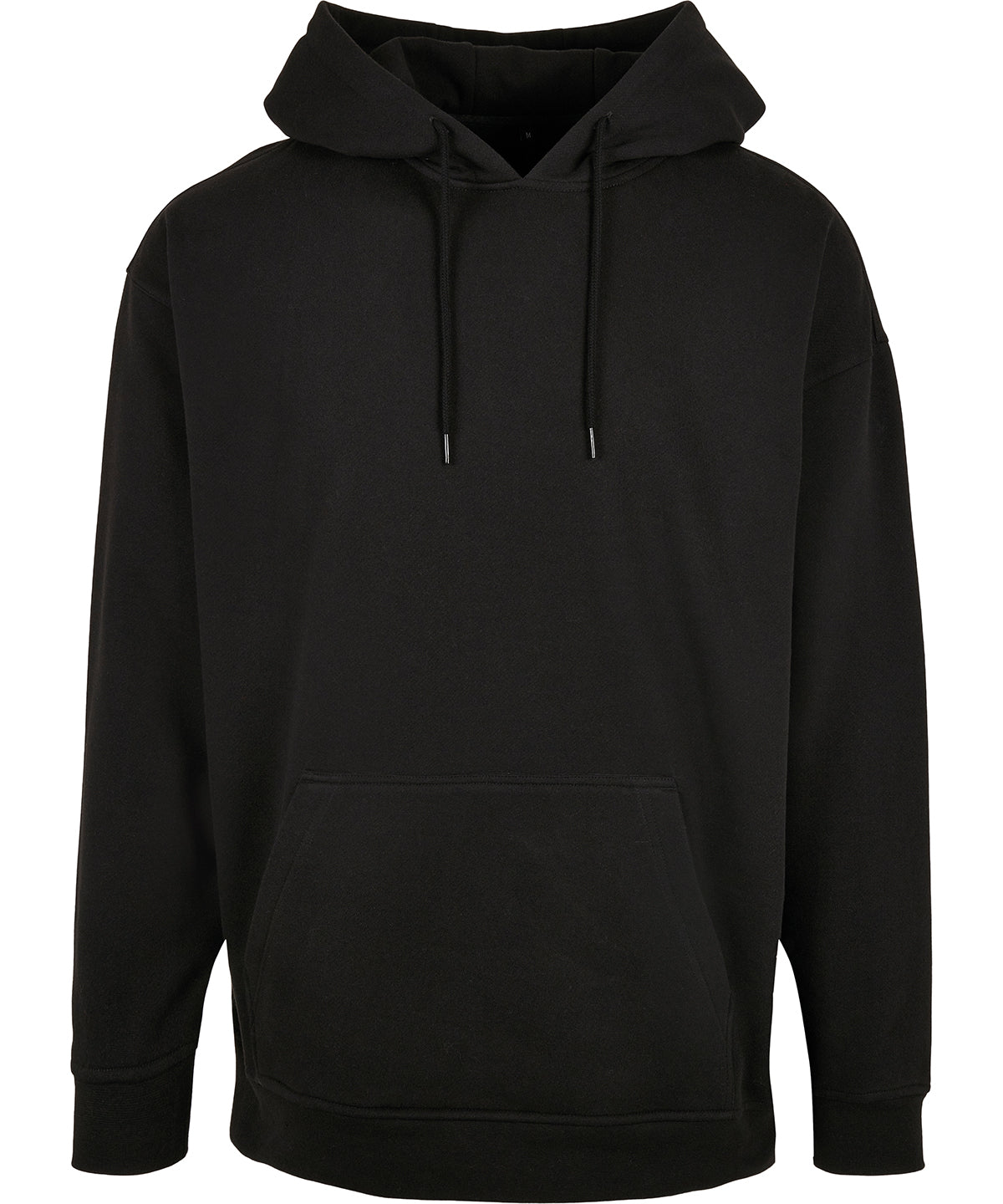 Build Your Brand Basic Oversize hoodie in Black, front view