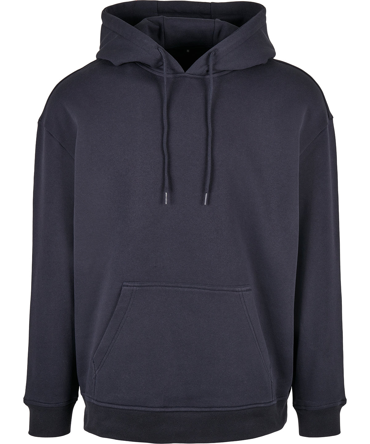 Build Your Brand Basic Oversize hoodie in Navy, front view