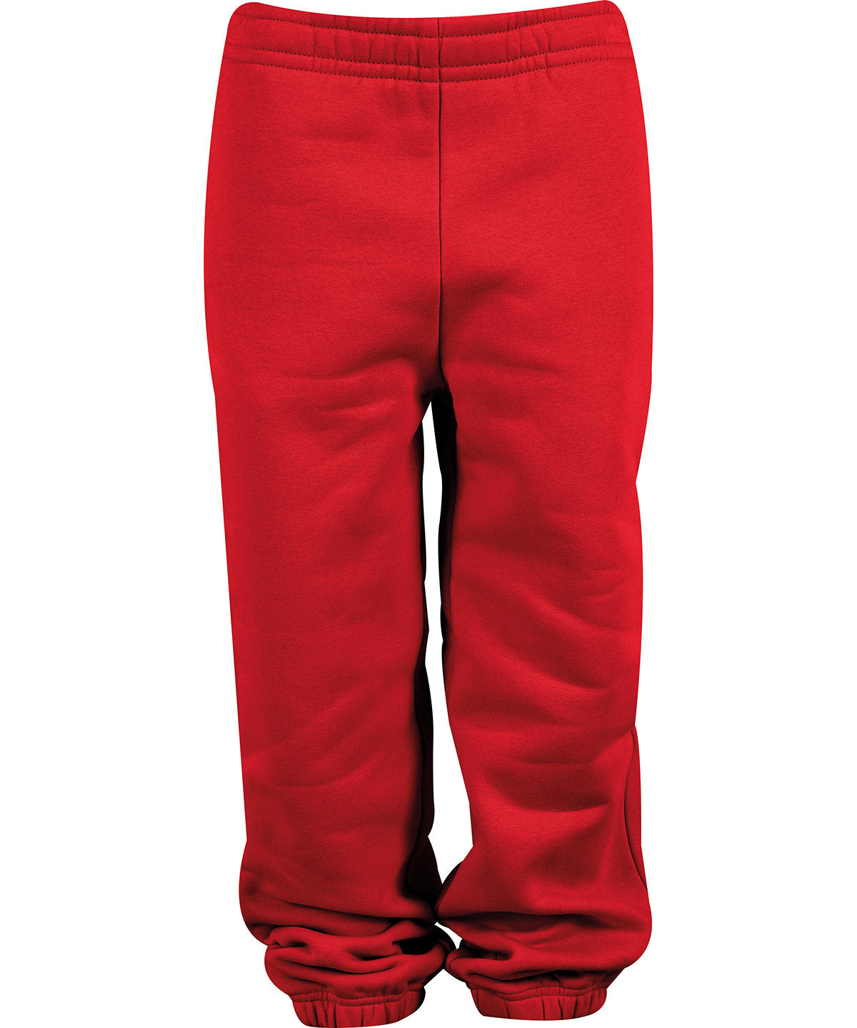 Build Your Brand Basic Women’s basic sweatpants in City Red, front view