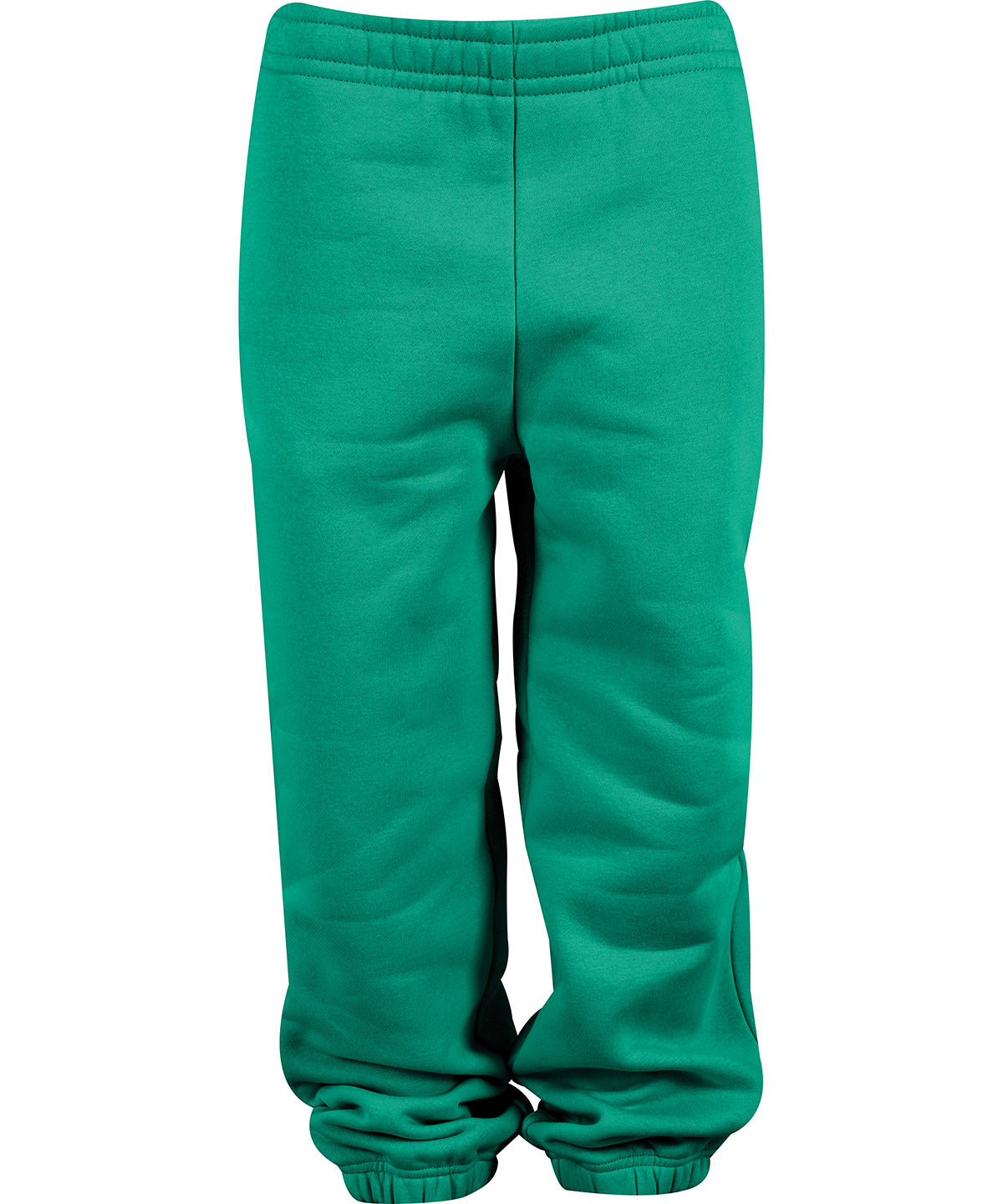 Build Your Brand Basic Women’s basic sweatpants in Grass Green, front view