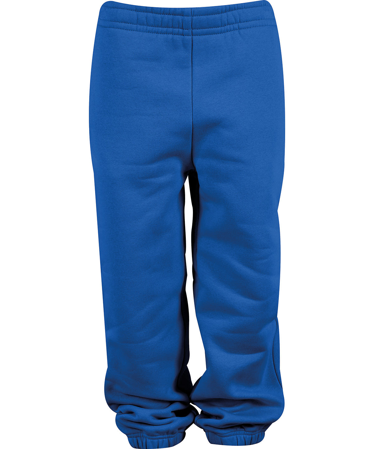 Build Your Brand Basic Women’s basic sweatpants in Intense Blue, front view
