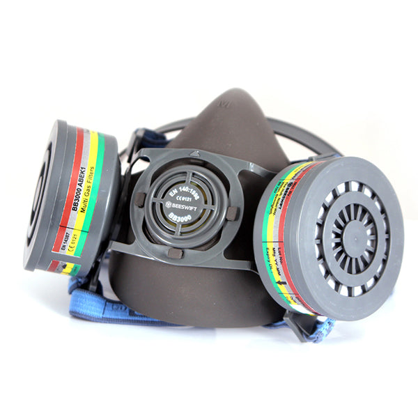B-Safe Beeswift Twin Filter Complete Pre-Assembled Respirator with ABEK Filters, main product image