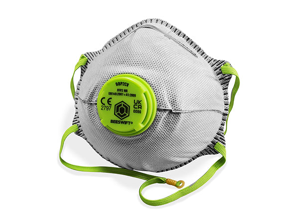 B-Safe Beeswift P2 Valved Charcoal Mask, main product image