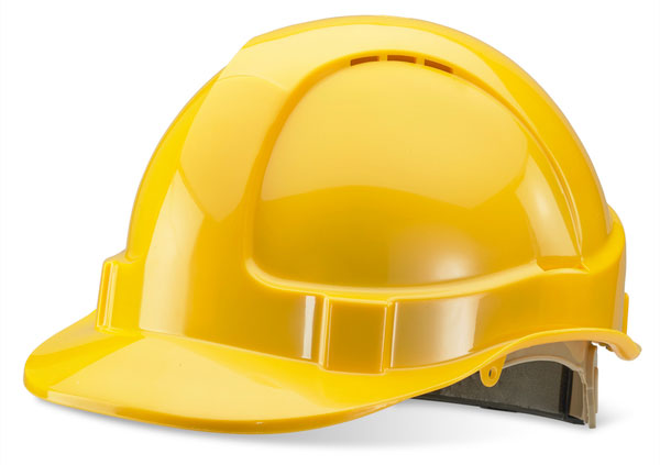 B-Safe Beeswift Wheel Ratchet Vented Safety Helmet, main product image