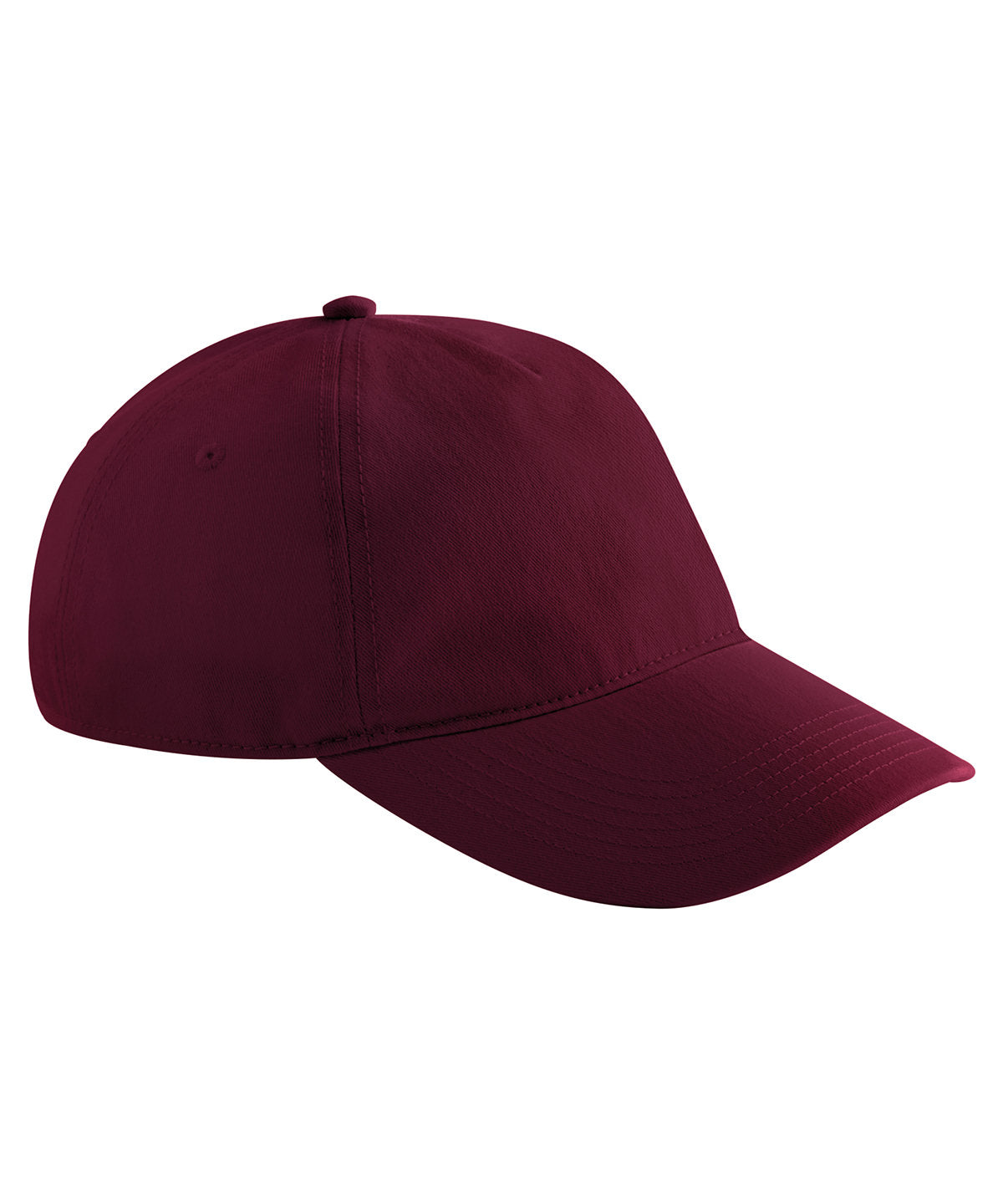 Beechfield Leisure cap in Burgundy, front view