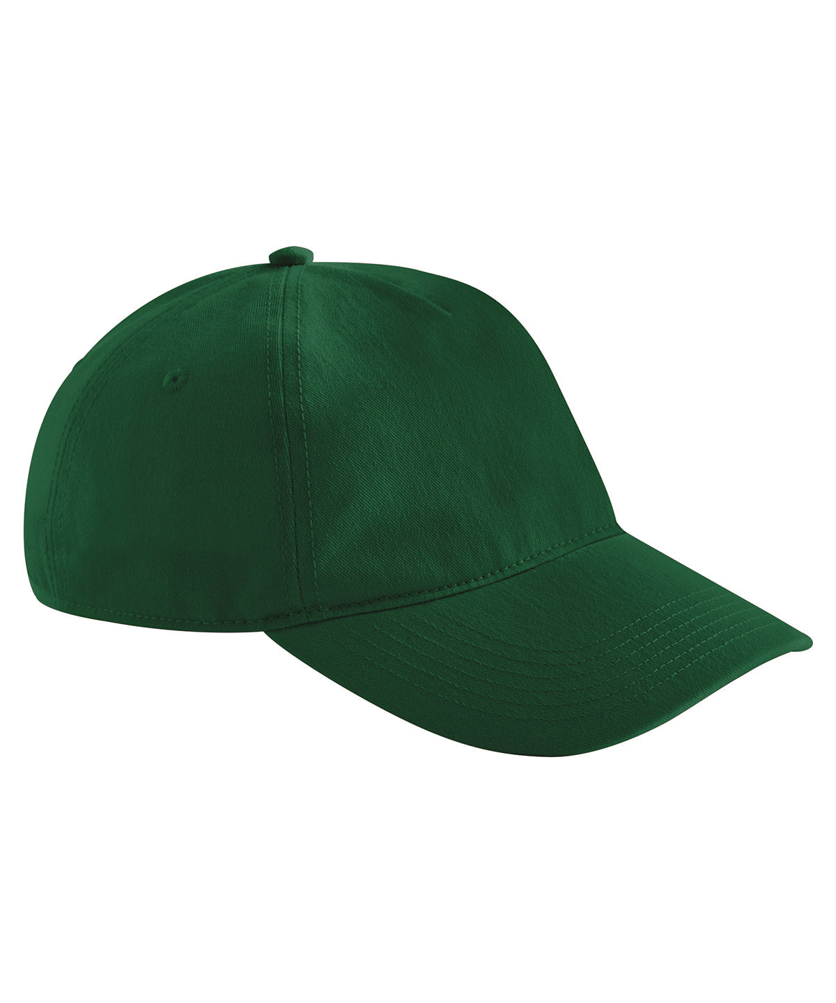 Beechfield Leisure cap in Forest Green, front view