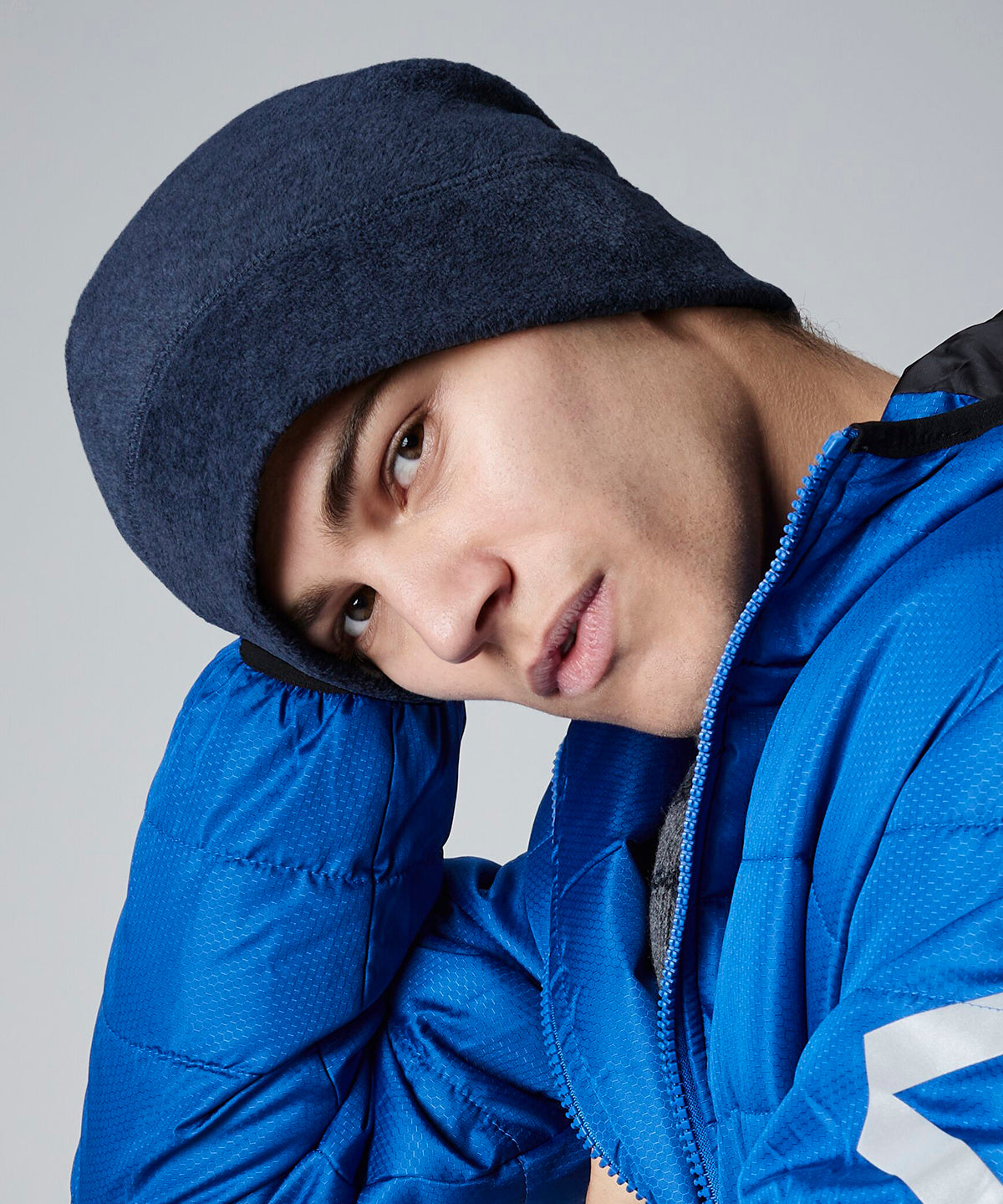 Beechfield Suprafleece summit hat, lifestyle photo