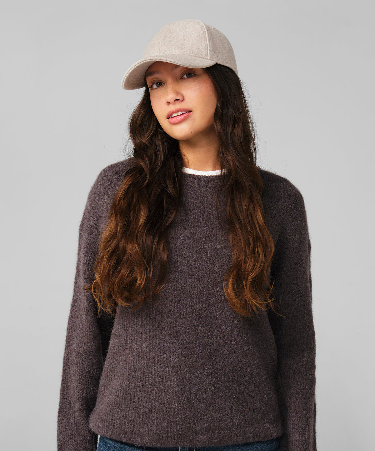 Beechfield Wool blend cap, lifestyle photo