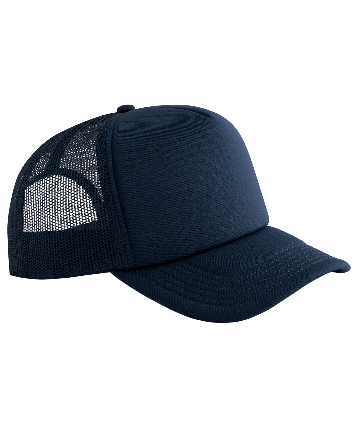 Beechfield Classic foam trucker in French Navy, front view