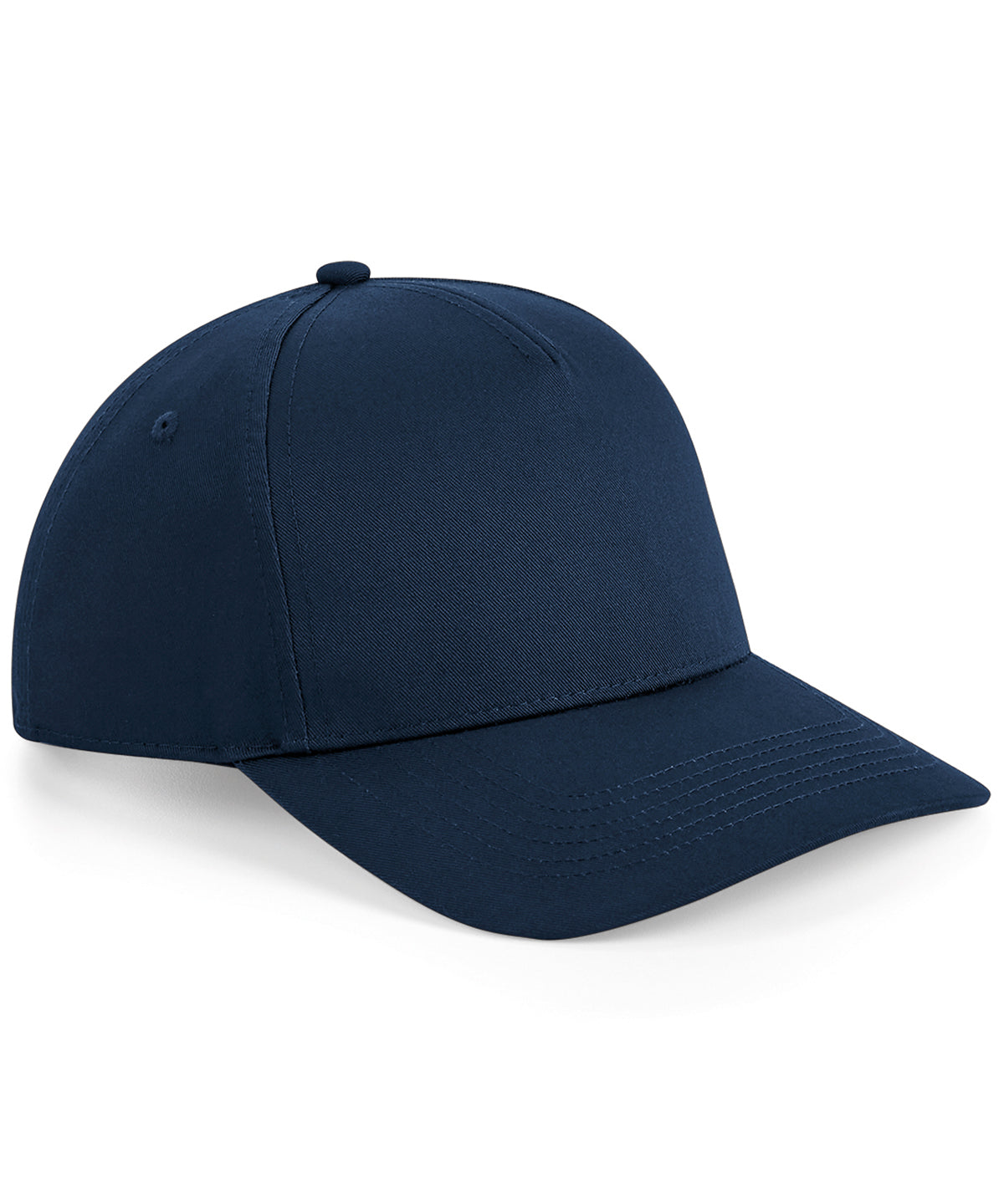 Beechfield Urbanwear 5-panel snapback in Navy, front view