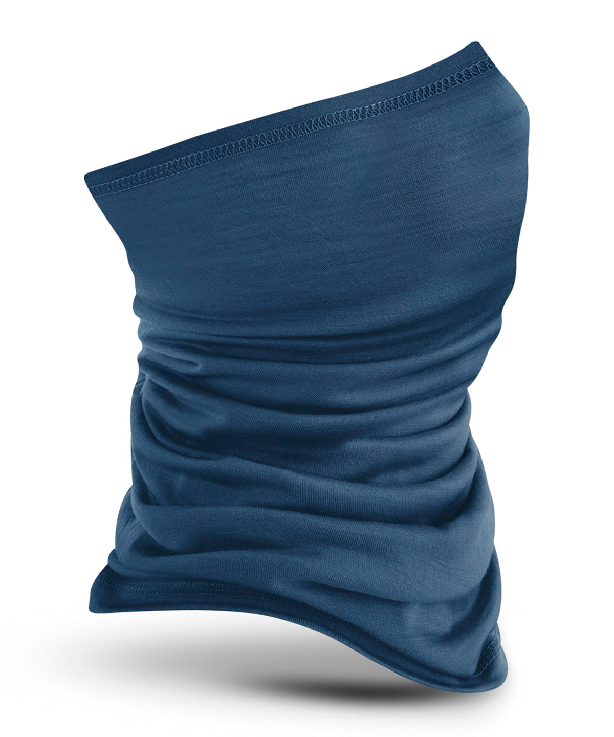Beechfield Morf merino in Steel Blue, front view