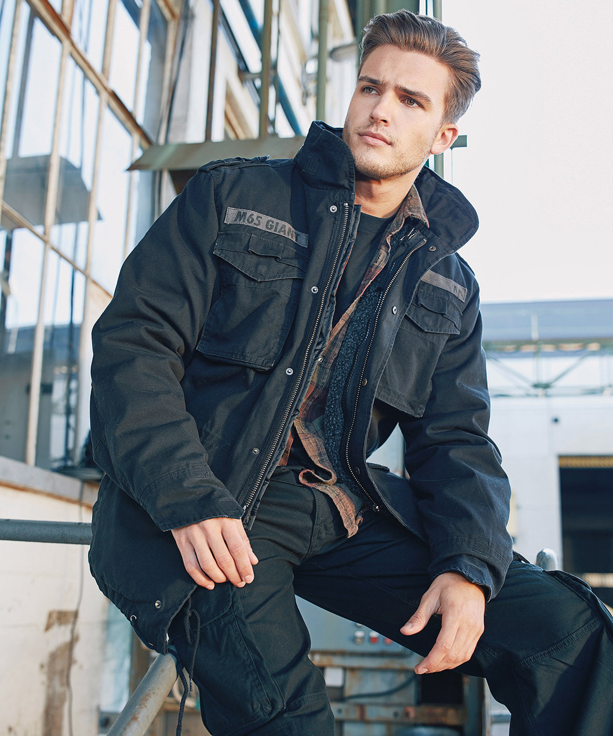 Build Your Brandit M65 Giant jacket, lifestyle photo