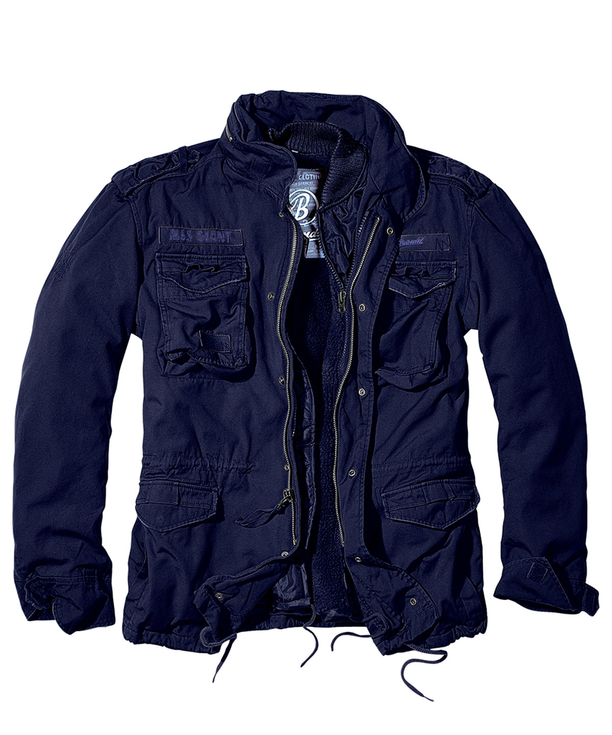 Build Your Brandit M65 Giant jacket in Navy, front view
